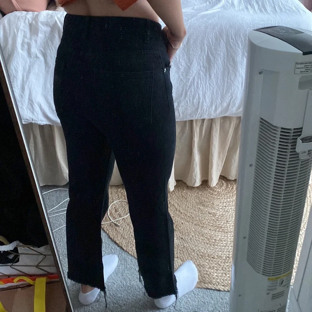 ASOS jeans wide leg mid rise - Picture 6 of 7
